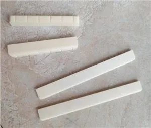 2 Pcs Pob txha Choj Txiv Ntoo & Saddle Rau Classical Guitar Part